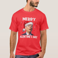 Santa Biden Merry Valentijnsdag Snow Kerstmis