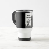 Santa Big Ben Londen Kerstreismok Reisbeker (Voorkant links)