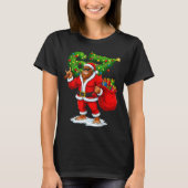 Santa Bigfoot 67 Meme Funny Six Seven Christmas Ho T-shirt (Voorkant)