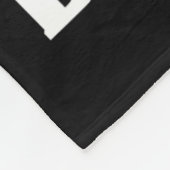 Santa Bigfoot Christmas Lights Funny Sasquatch Bel Fleece Deken (Hoek)