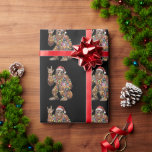 Santa Bigfoot Christmas Lights Rock Funny Cadeaupapier<br><div class="desc">Santa Bigfoot Kerstverlichting Rock Grappige Sasquatch Geloof</div>