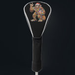 Santa Bigfoot Christmas Lights Rock Funny Golfheadcover<br><div class="desc">Santa Bigfoot Kerstverlichting Rock Grappige Sasquatch Geloof</div>