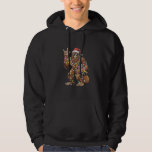 Santa Bigfoot Christmas Lights Rock Funny Hoodie<br><div class="desc">Santa Bigfoot Kerstverlichting Rock Grappige Sasquatch Geloof</div>