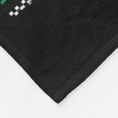 Santa Bigfoot Christmas Tree Funny Sasquatch 67  Fleece Deken (Hoek)