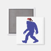 Santa-Bigfoot Magneet (Voorkant / Achterkant)