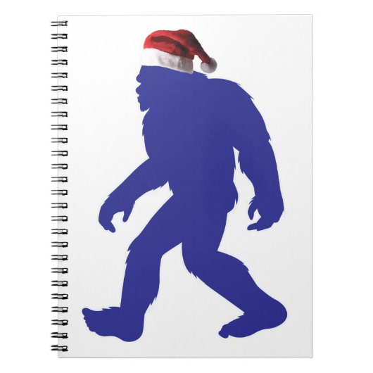 Santa-Bigfoot Notitieboek (Voorkant)