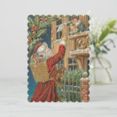  Santa Bing Cadeaus Feestdagenkaart (Staand voorkant)