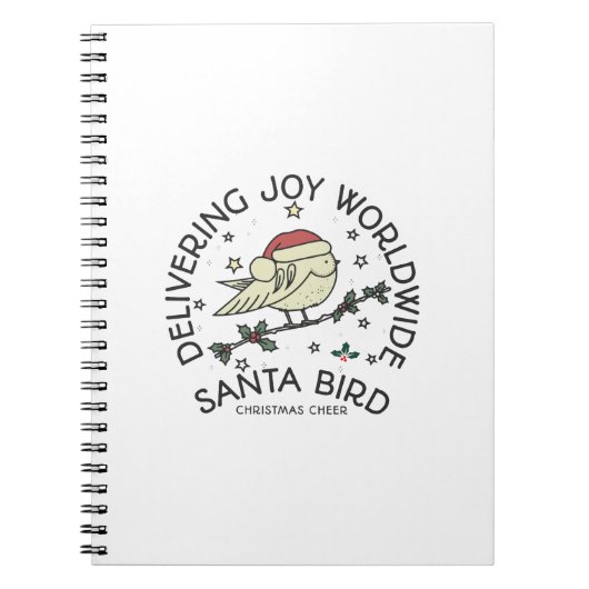 Santa Bird Notitieboek (Voorkant)