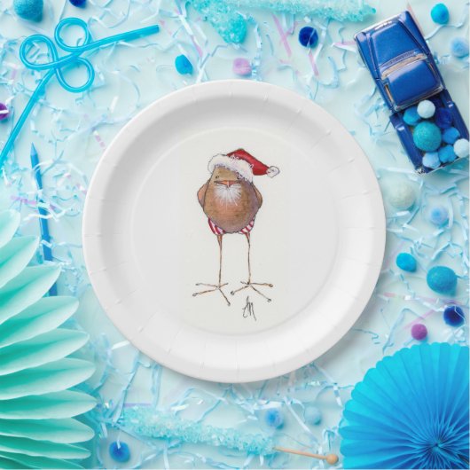 SANTA BIRD PAPIER BORD (Feest)
