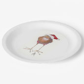 SANTA BIRD PAPIER BORD (Gekanteld)