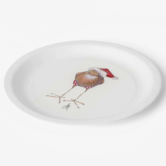 SANTA BIRD PAPIER BORD (Gekanteld)