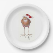 SANTA BIRD PAPIER BORD (Voorkant)