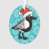 Santa Black-bellied Plover Ornament (voorkant)