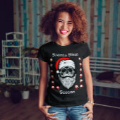Santa Blast Seizoen Kerstmis Vrouwen T-shirt