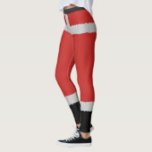 Santa Boots Mrs Claus Kerstfeestdag Leggings (Links)
