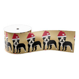Santa Boston Grosgrain Lint