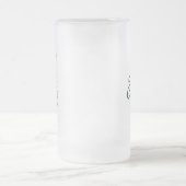 Santa “Bottoms Up” Funny Holiday Party Gift Matglas Bierpul (Center)