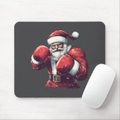 Santa Boxing Lover Mma Muay Thai Boxer Christmas X Muismat (Met muis)