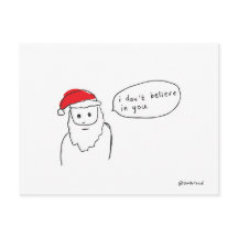 santa briefkaart