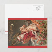 Santa briefkaart (Voorkant / Achterkant)