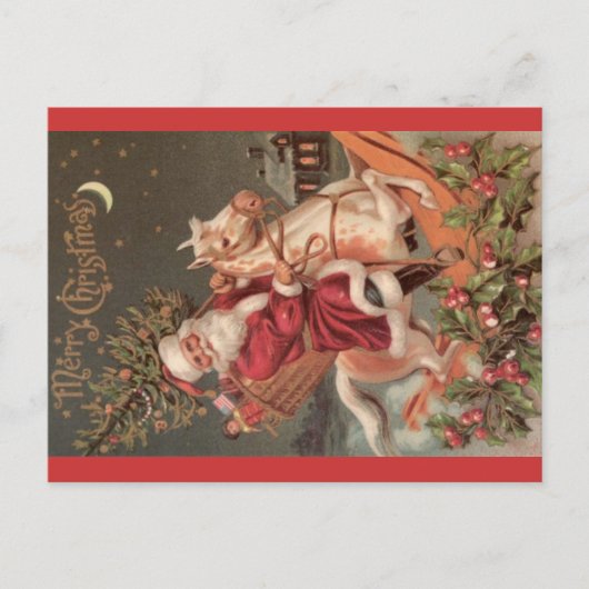 Santa briefkaart (Voorkant)