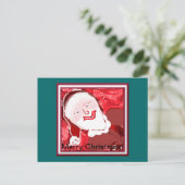 Santa Briefkaart (Staand voorkant)