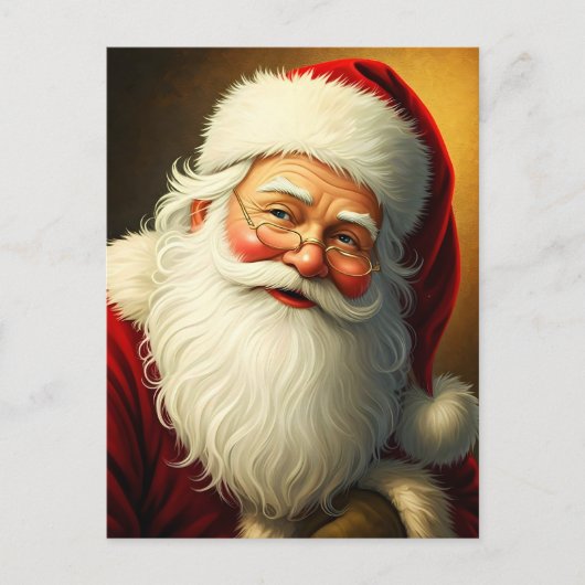Santa Briefkaart (Voorkant)