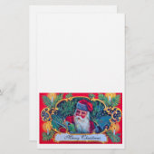 SANTA  BRIEFPAPIER (Voorkant / Achterkant)