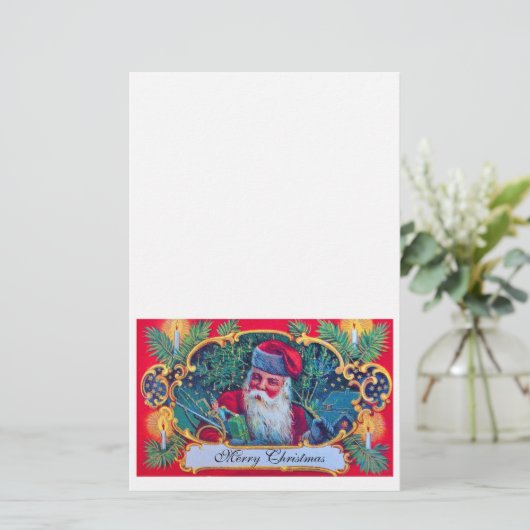 SANTA  BRIEFPAPIER (Staand voorkant)