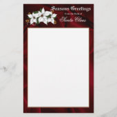 Santa Briefpapier Letterhead (Voorkant)