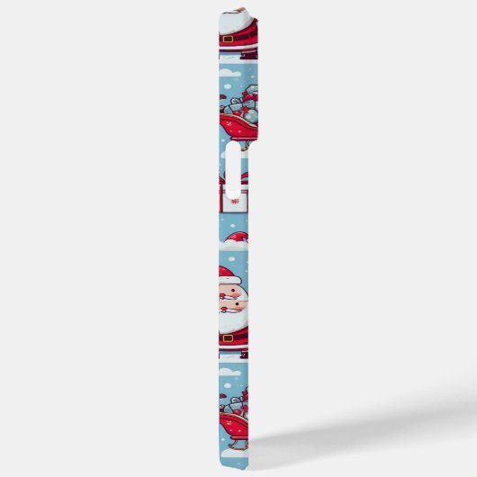 Santa Bring cadeau Case-Mate iPhone Case (Achterkant / Rechts)