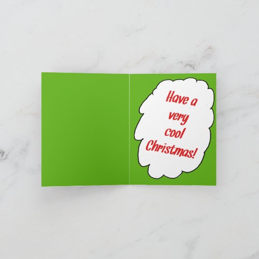 Santa Bro Kerst Kaart (Binnen)