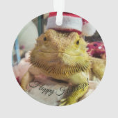 Santa Bubbs Acrylversiering Ornament (achterkant)