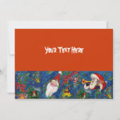 SANTA BUGLER MUSICAL CHRISTMAS NIGHT HOLIDAY ARTIJ KAART (Voorkant)