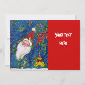 SANTA BUGLER MUSICAL CHRISTMAS NIGHT HOLIDAY ARTIJ KAART (Achterkant)