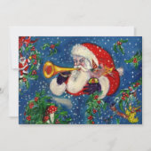 SANTA BUGLER MUSICAL CHRISTMAS NIGHT HOLIDAY ARTIJ KAART (Voorkant)
