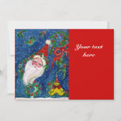 SANTA BUGLER MUSICAL CHRISTMAS NIGHT HOLIDAY ARTIJ KAART (Achterkant)