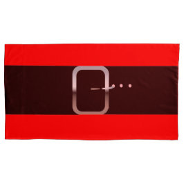 Santa buik paar Kussenslopen, King Kussensloop