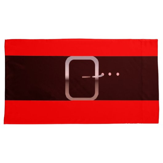 Santa buik paar Kussenslopen, King Kussensloop (Voorkant-Rechts)