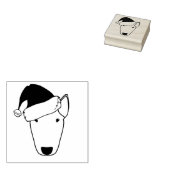 Santa Bully bull terrier stempel (Gestempeld)