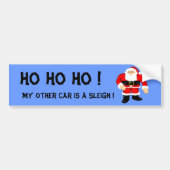 Santa Bumpersticker (Voorkant)