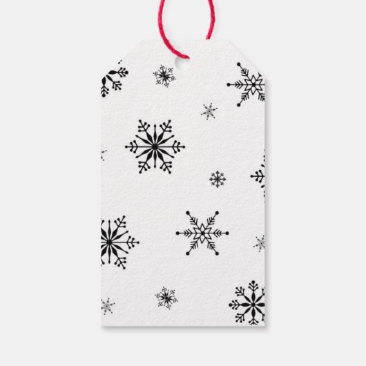 Santa Bunny Gift Label Cadeaulabel (Achterkant)