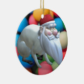 Santa Bunny Keramisch Ornament (Rechts)