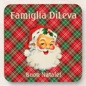  Santa Buon Natale Onderzetters (Voorkant)