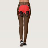 Santa Butt Leggings Brown (Achterkant)