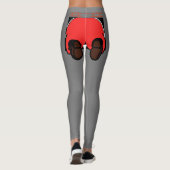 Santa Butt Leggings Grey (Achterkant)