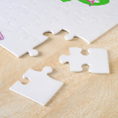 Santa Butterflies Hohoho heerlijk kerstfeest Legpuzzel (Zijkant)