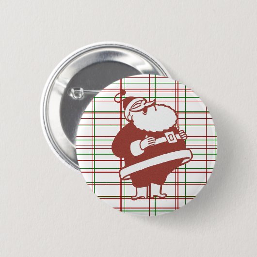 Santa Button (Voorkant /achterkant)