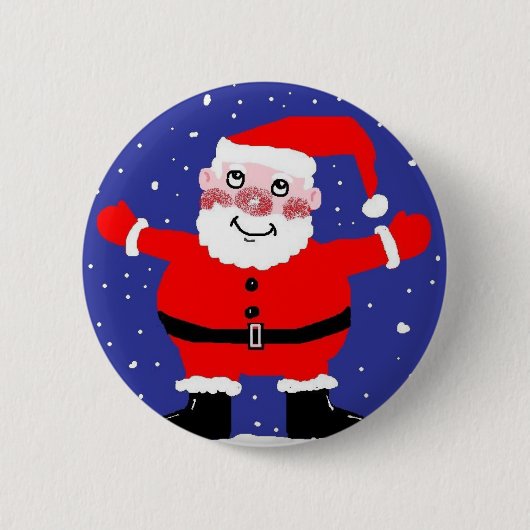 SANTA BUTTON OF BADGE (Voorkant)