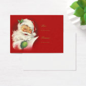 Santa  Cadeau Labels Visitekaartjes (Bureau)